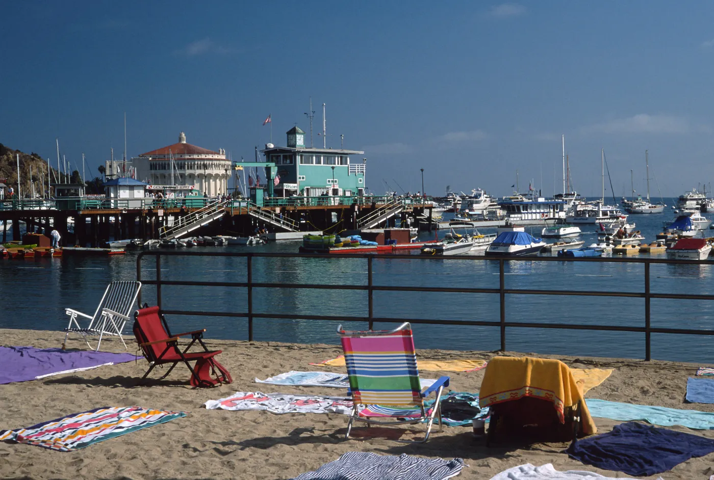beach at Avalon, Santa Catalina Island