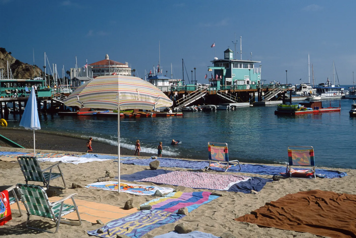 beach at Avalon, Santa Catalina Island