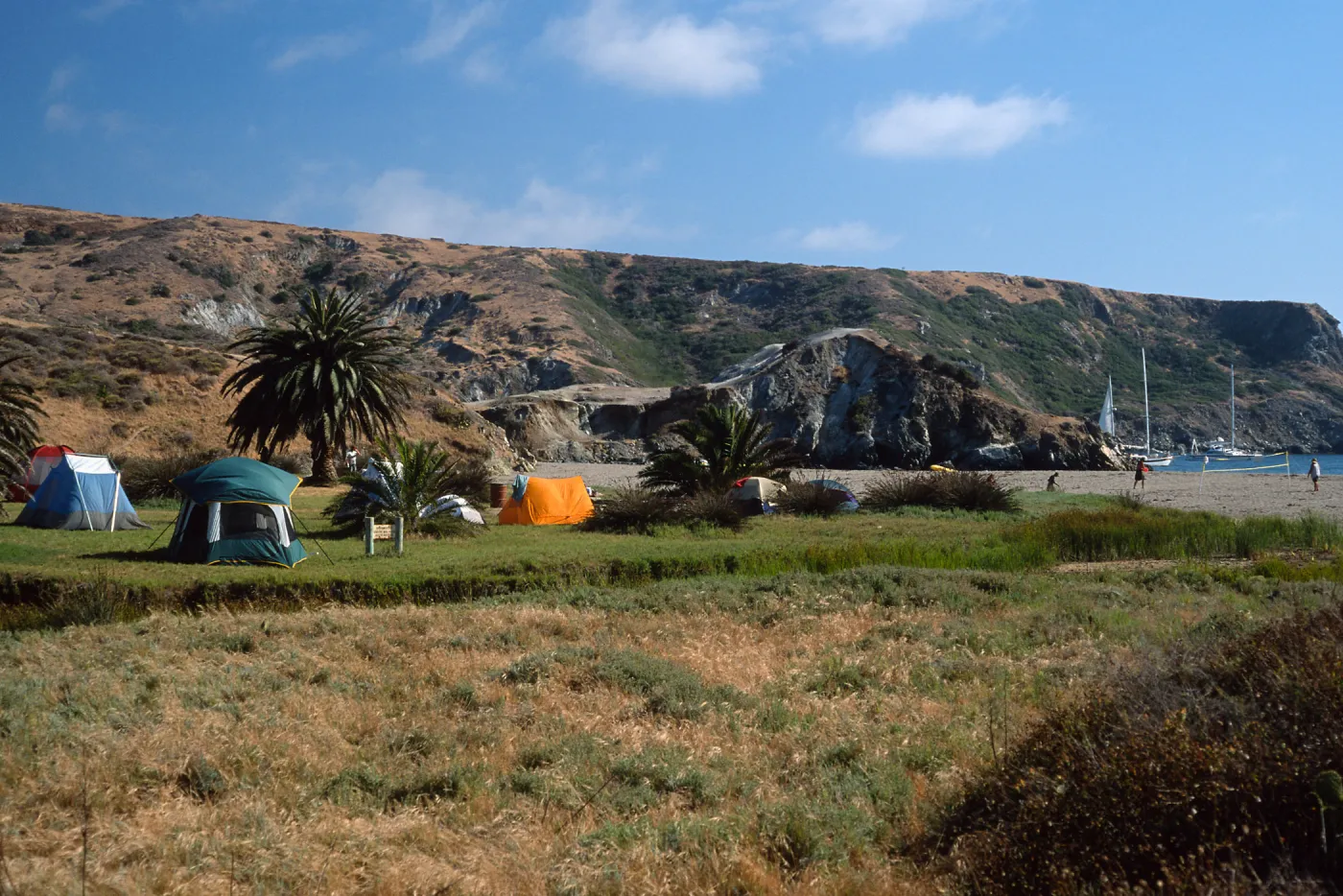 campground, Little Harbor, Santa Catalina Island