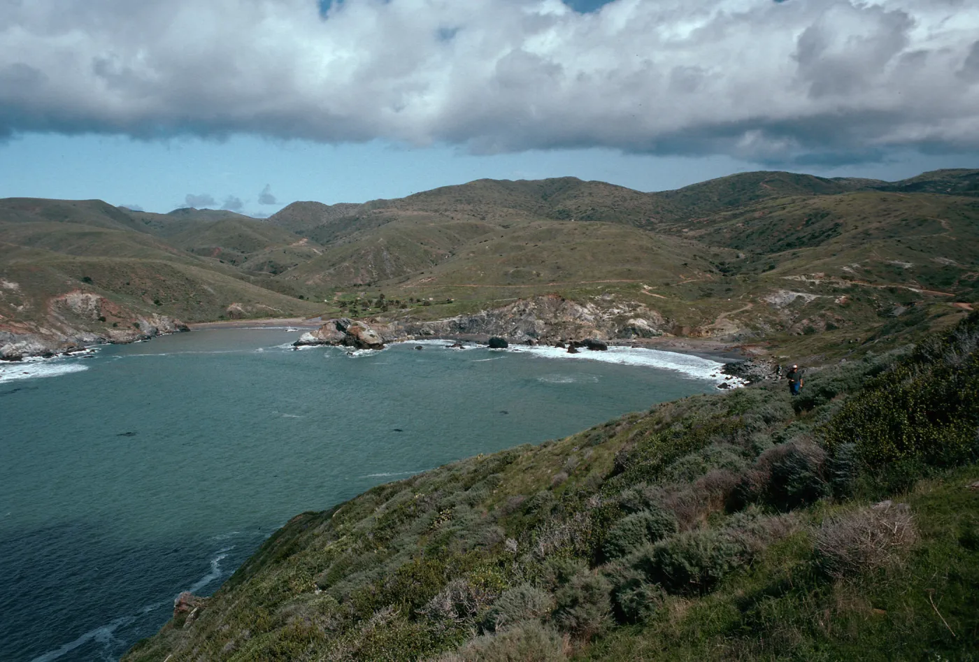 Little Harbor from overlook (28 mm), Santa Catalina Island