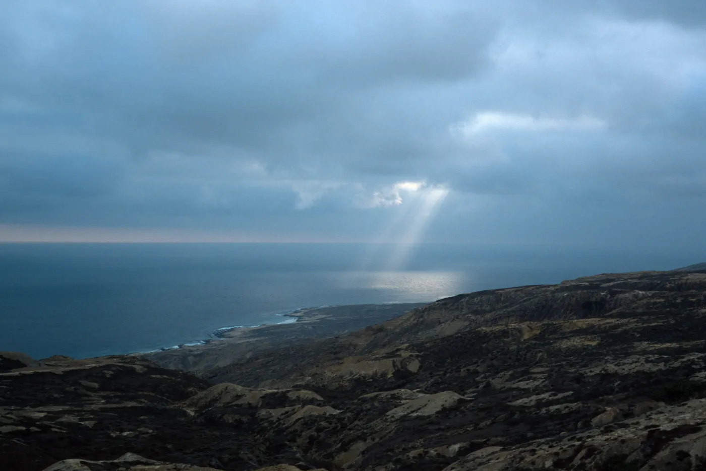 view from Theodolite Road, San Nicolas Island