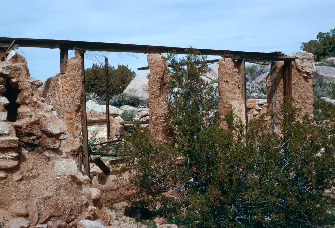 ruins, Ghost Mountain, Anza-Borrego State Park, San Diego County