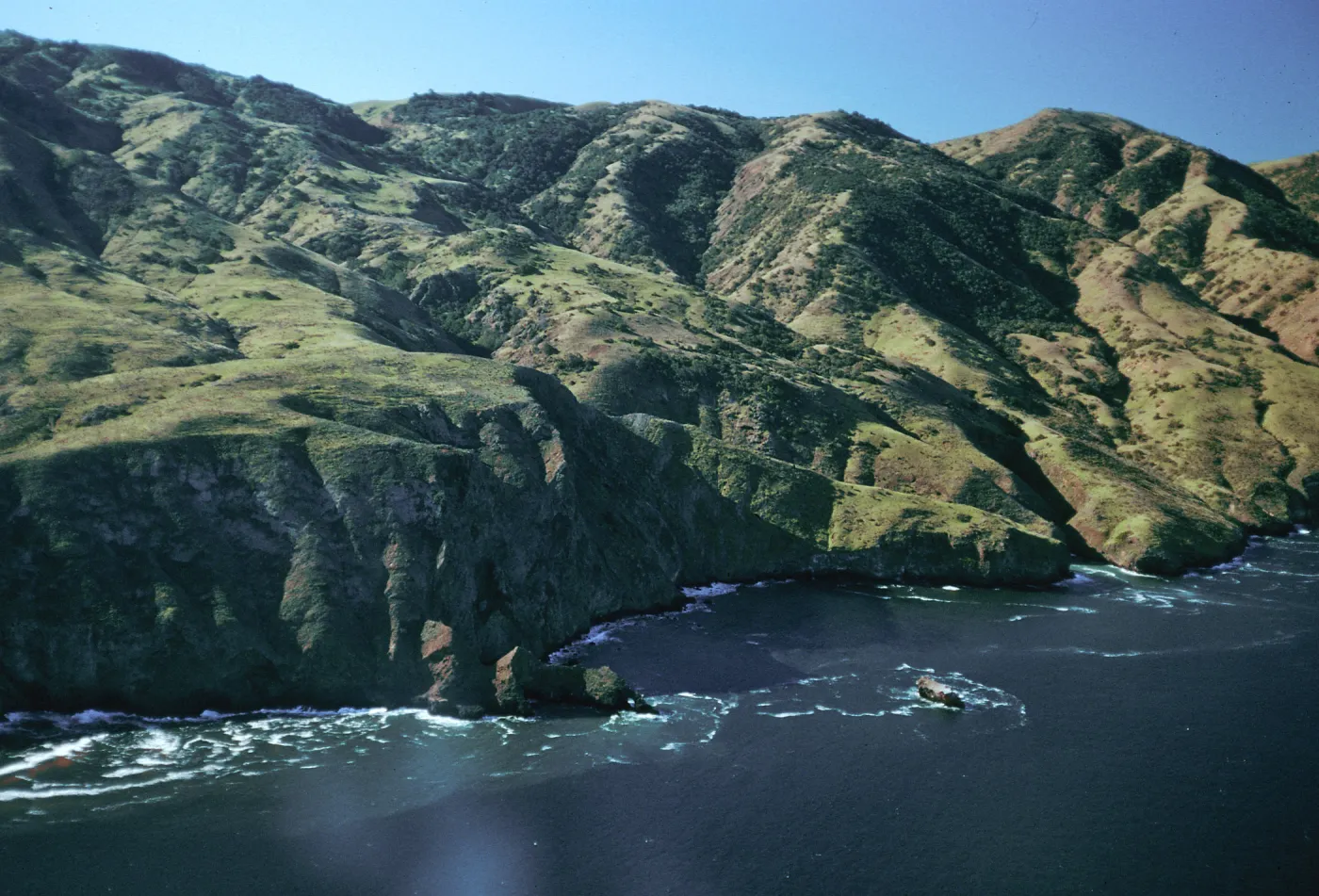North side, Santa Cruz Island