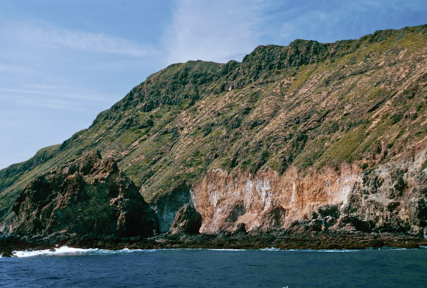offshore bluffs, Cat Rock, West Anacapa Island