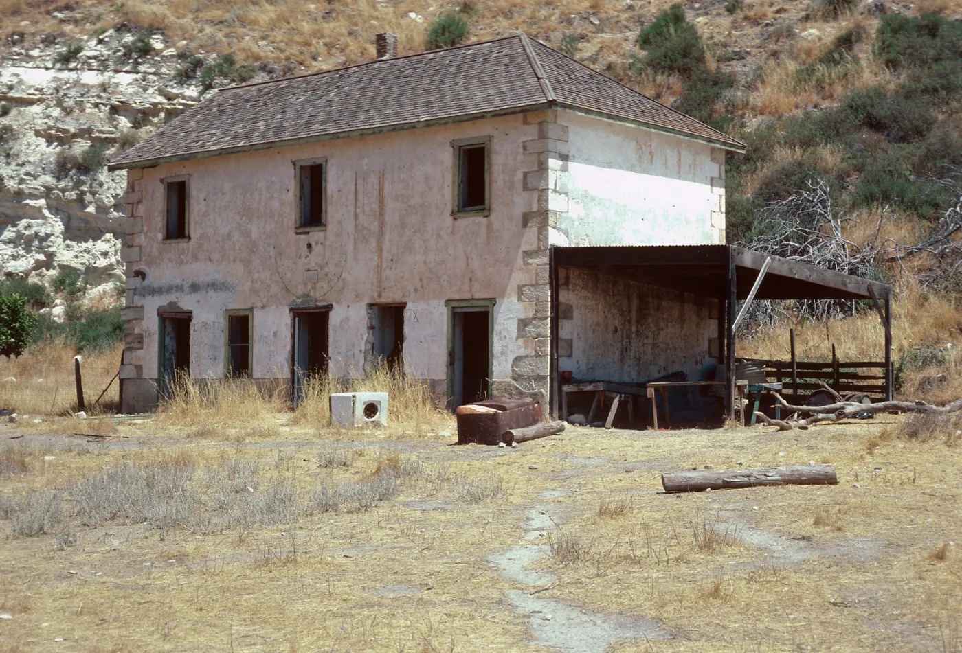 ranch at Smugglers Cove, Santa Cruz Island