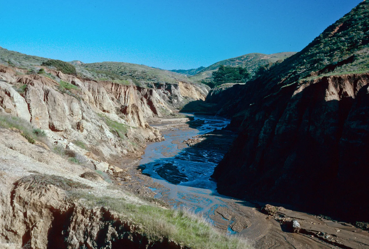 lower Sauces Canyon, Santa Cruz Island