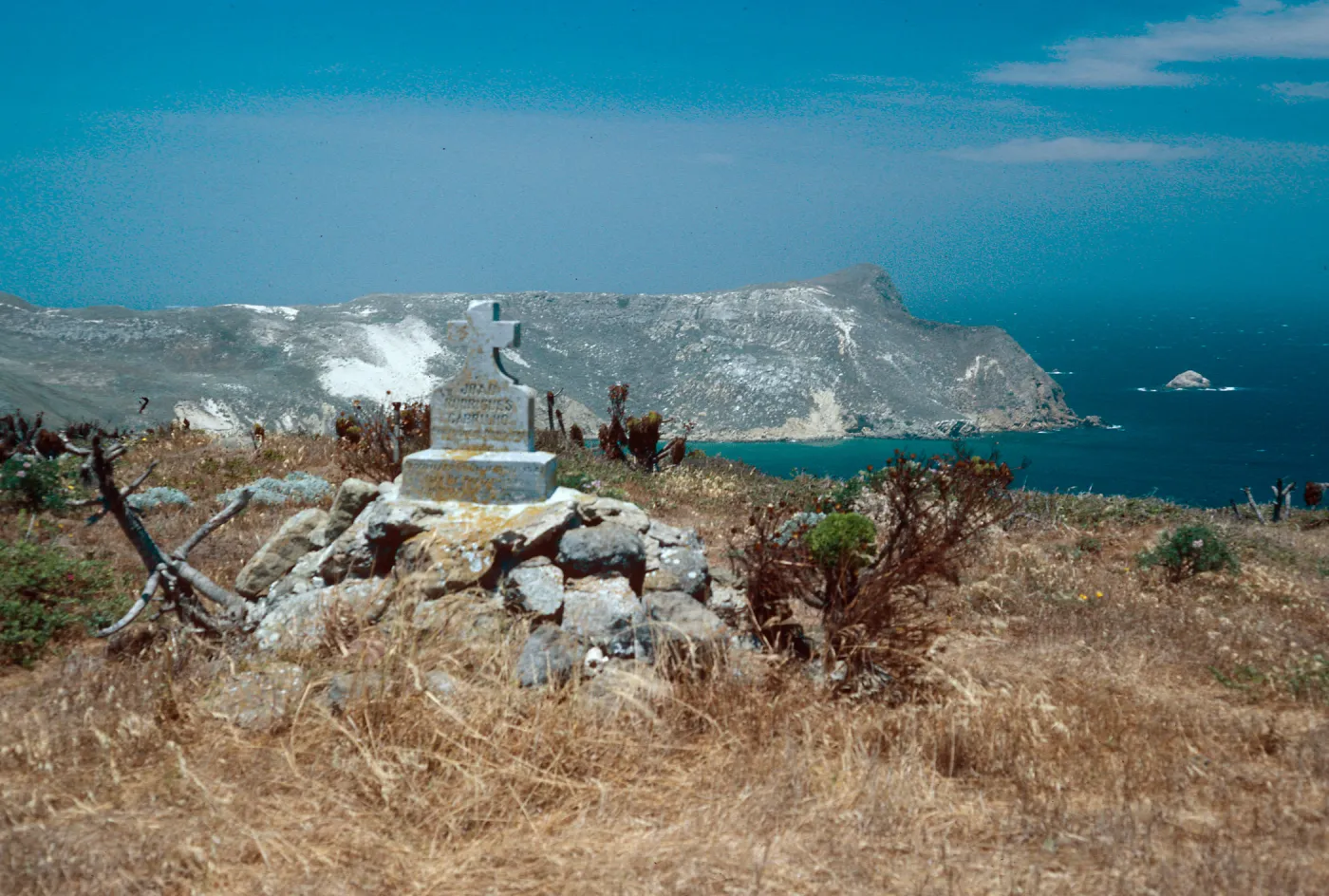 Cabrillo Monument, San Miguel Island