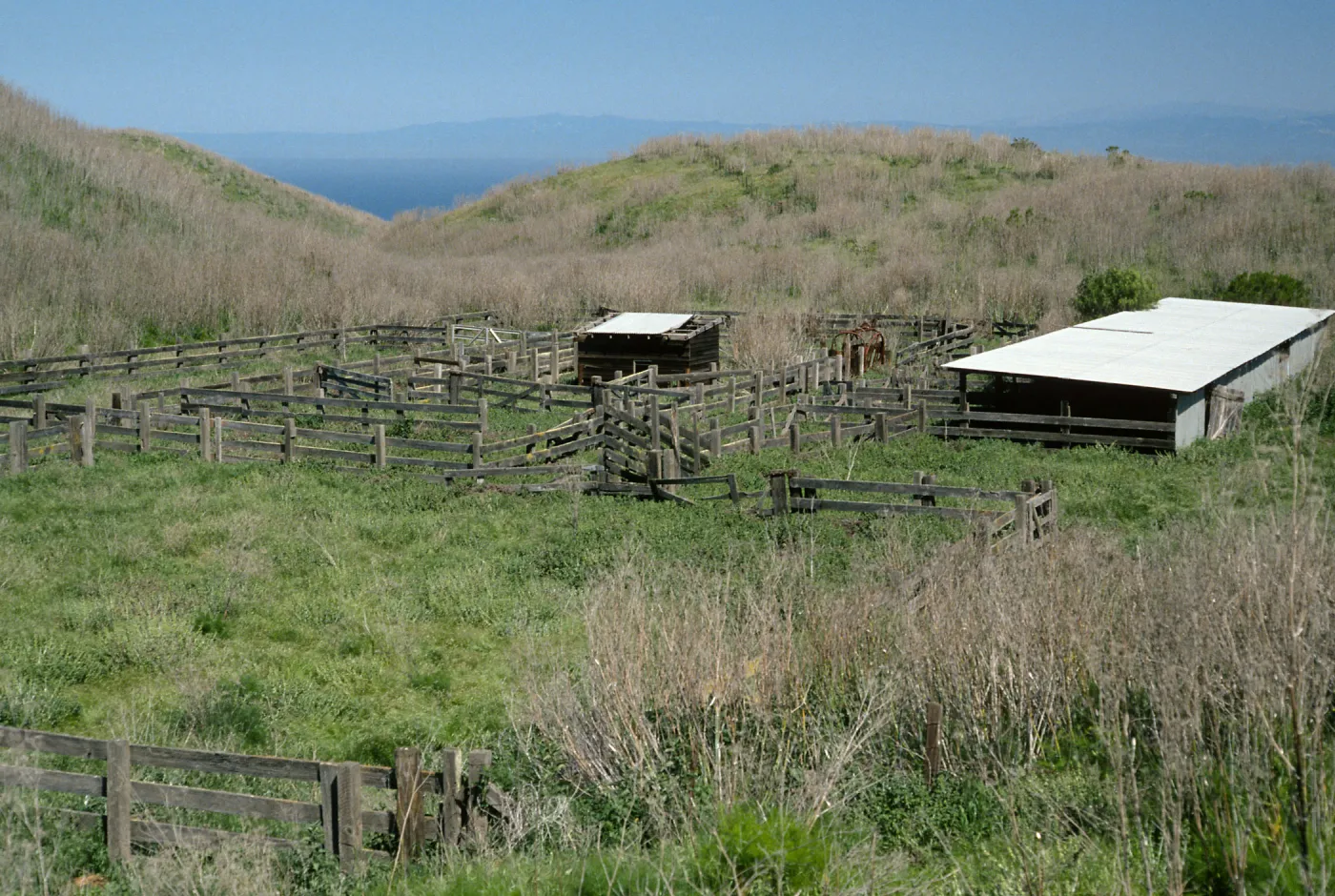 corrals, Campo Del Norte, Santa Cruz Island