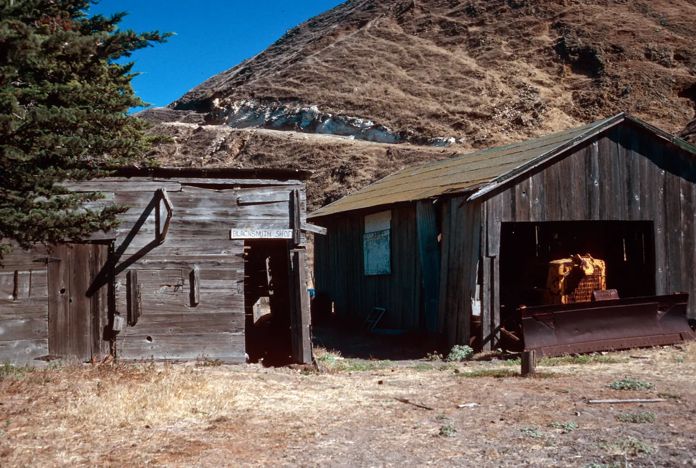 blacksmiths shed, Scorpion Ranch, Santa Cruz Island