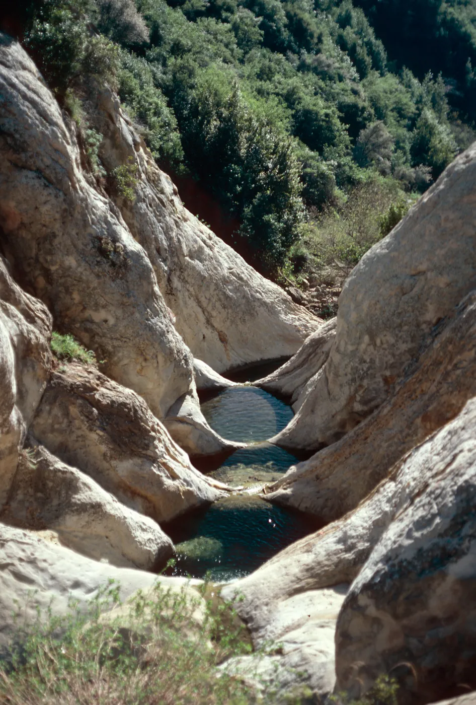 Seven Falls, Mission Canyon, Santa Barbara County
