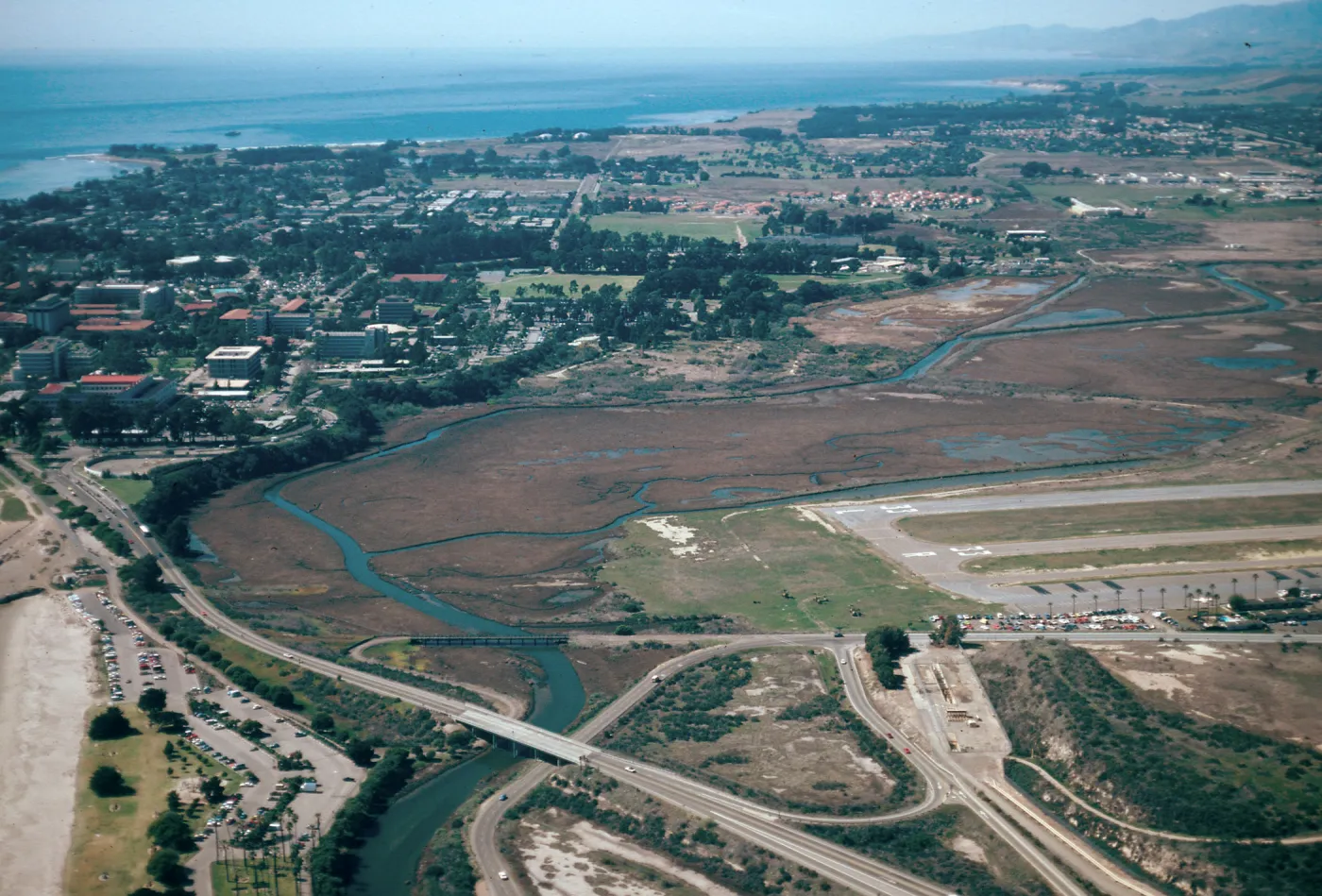 Goleta slough, Santa Barbara County