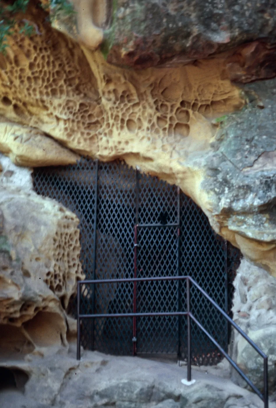 entrance to Painted Cave, Santa Barbara County