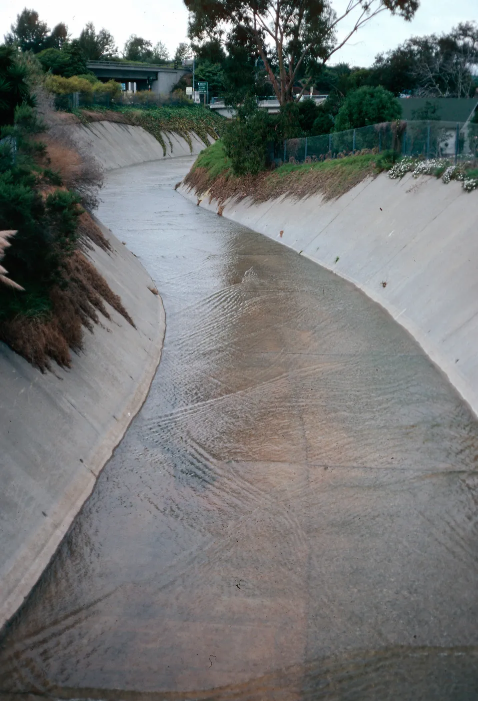 Mission Creek by Highway 101, Santa Barbara County