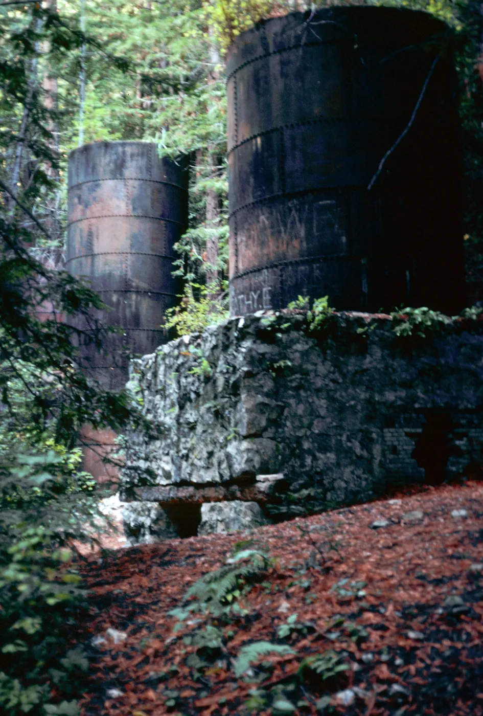 kilns, Limelkin Creek, Big Sur, Monterey County