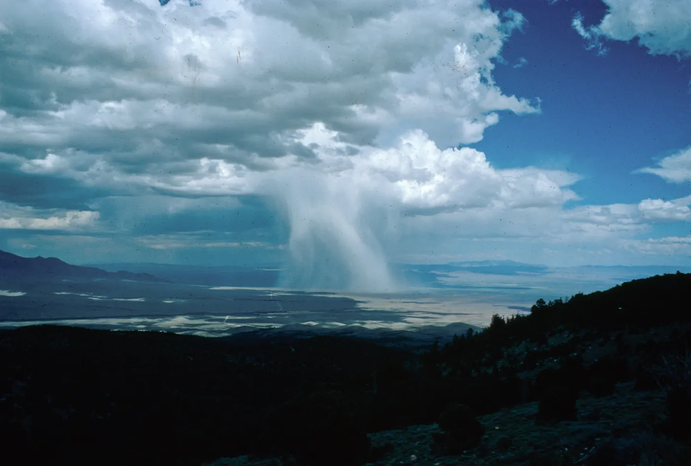 storm, valley, East of Wheeler Peak, Nevada