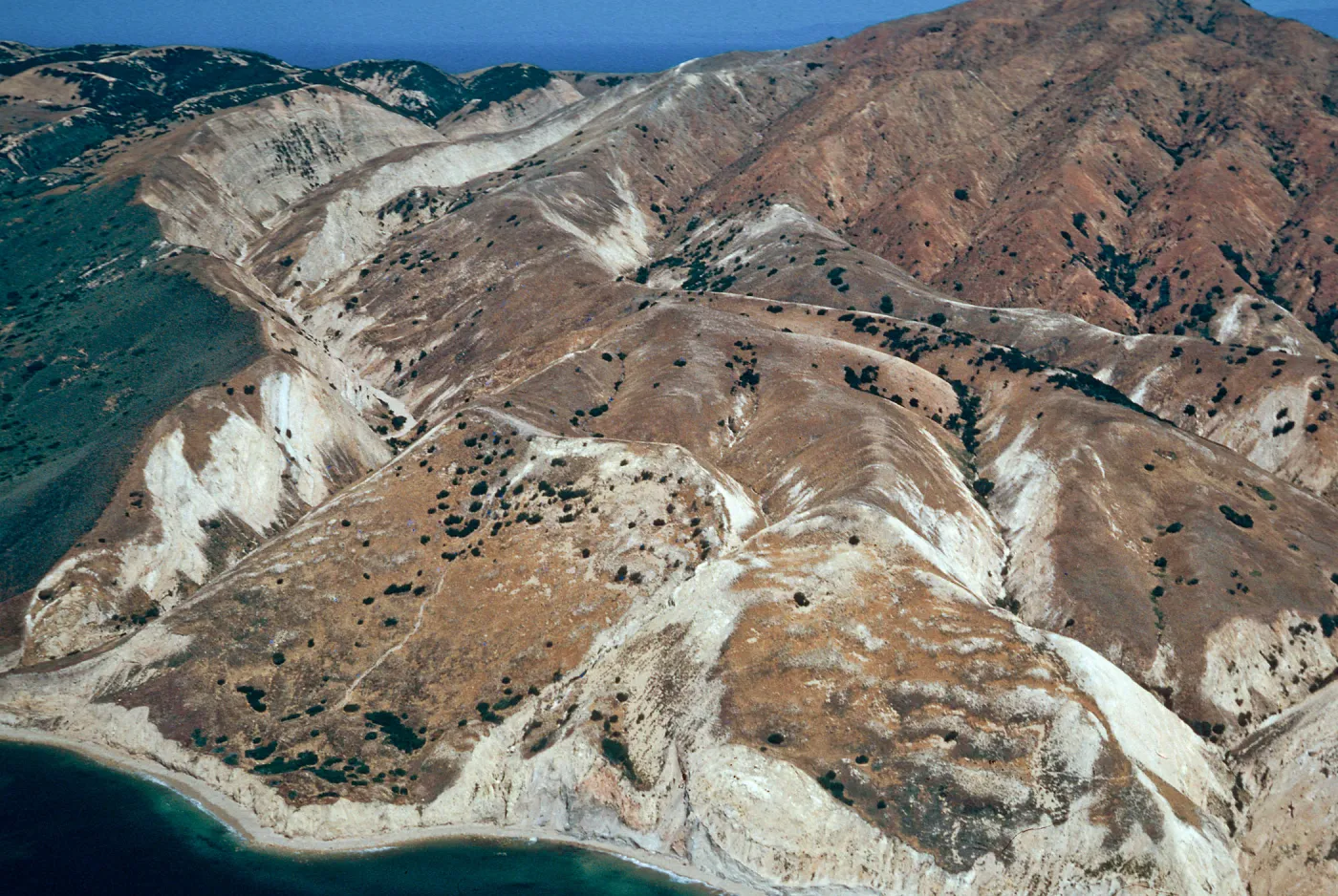 The Nature Conservancy/Gherini line, Southeast side, Santa Cruz Island