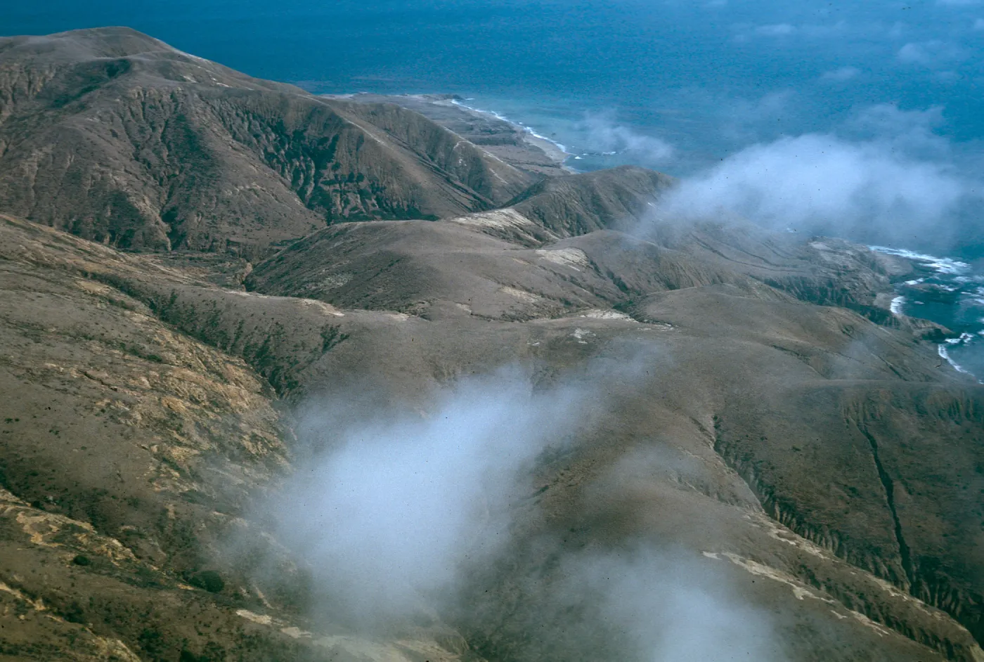 Southwest corner of island, Santa Cruz Island