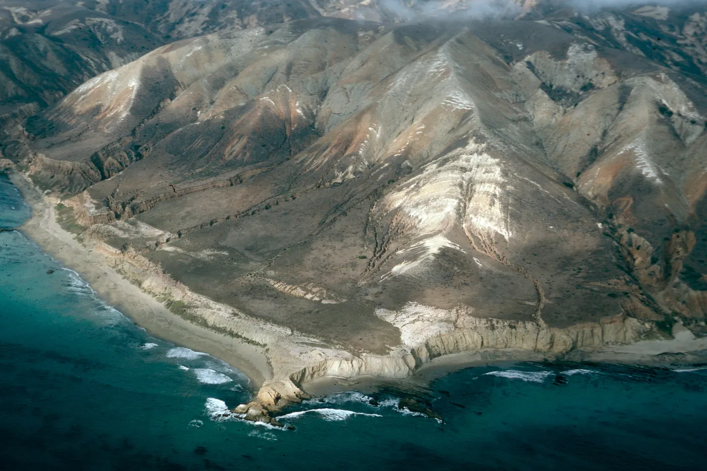 Southwest end, Near Point, Santa Cruz Island
