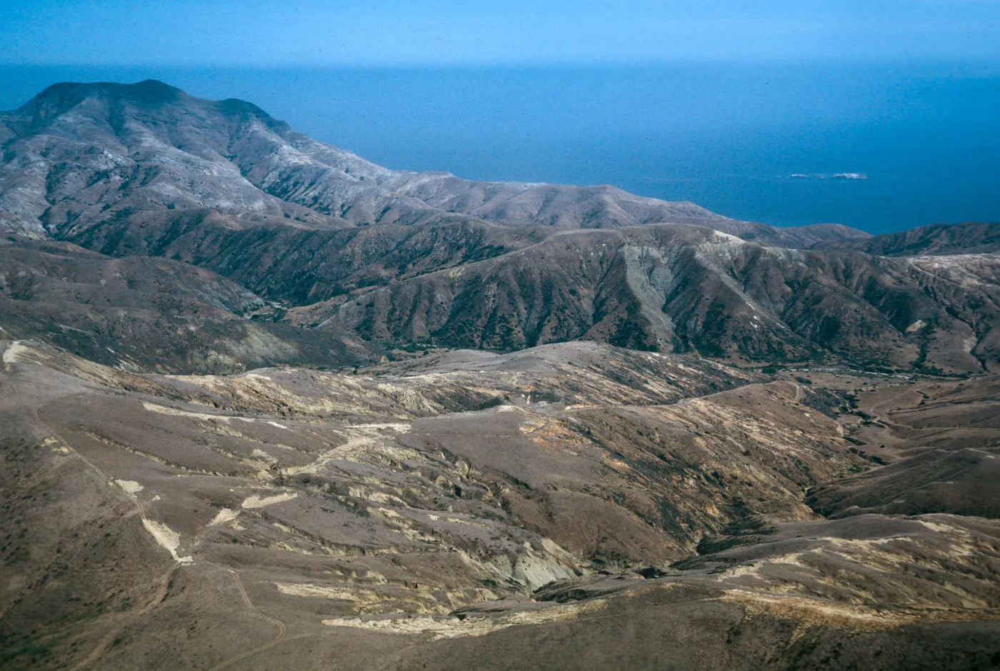 Pozo Canyon, Sierra Blanca, Santa Cruz Island
