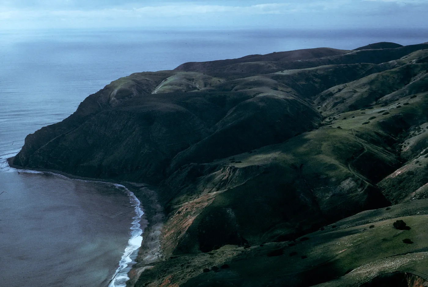 Southeast end, Santa Cruz Island
