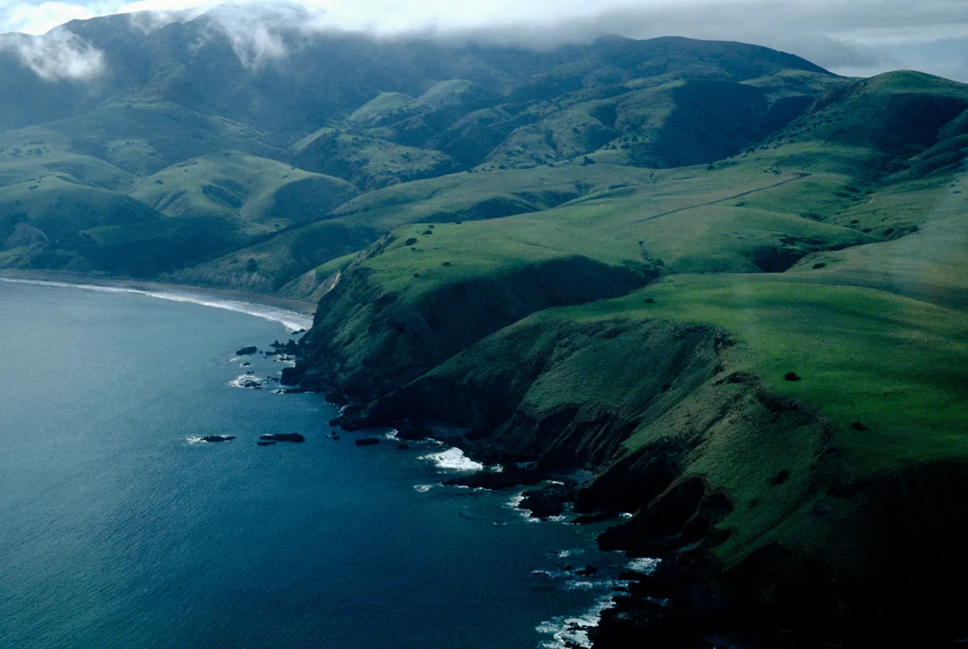 Smugglers Ranch airstrip & vicinity, Santa Cruz Island