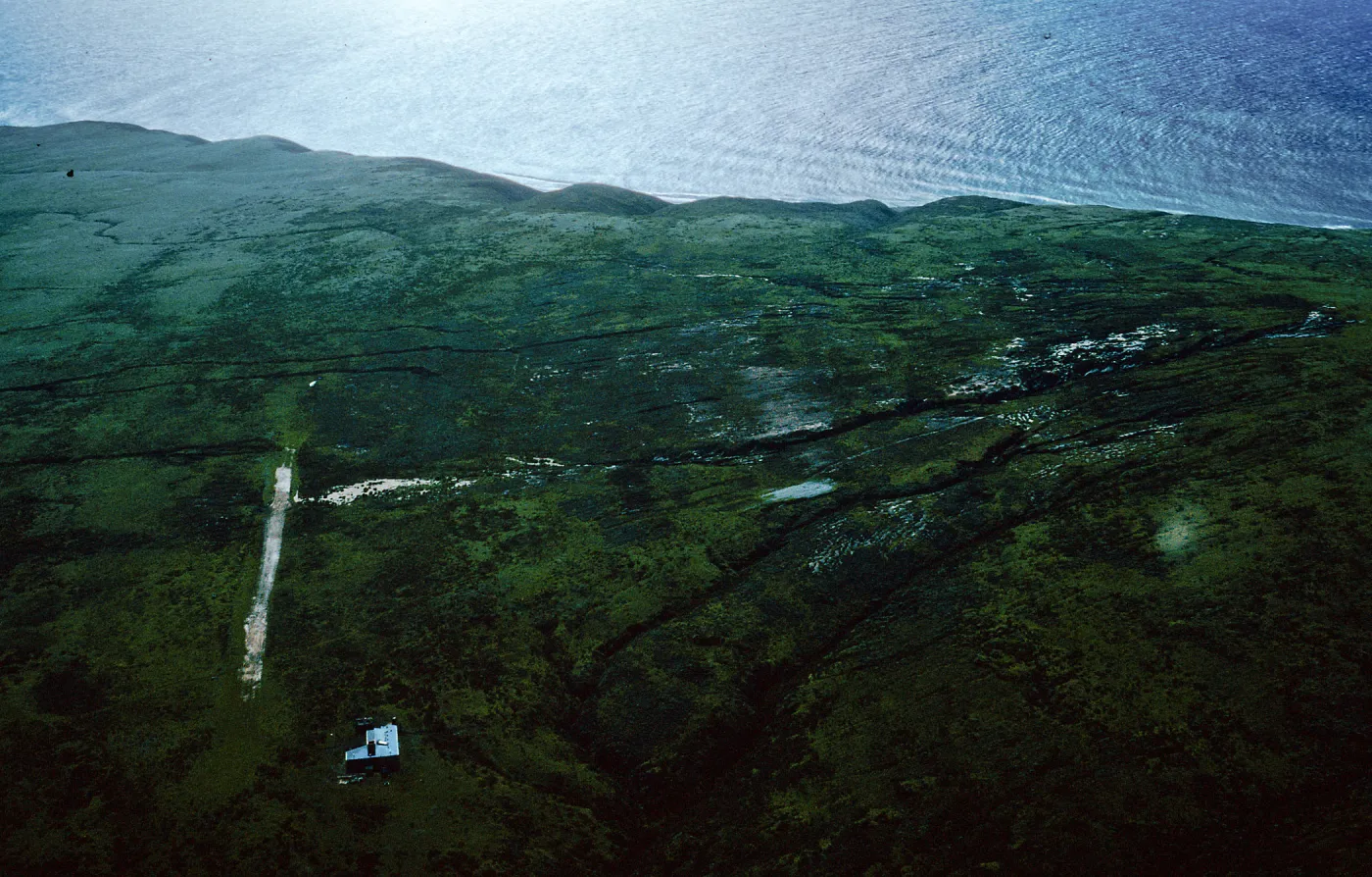 San Miguel Island, near Ranger Station & airstrip