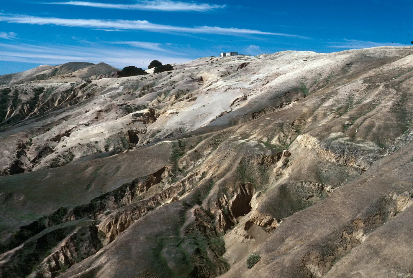 old radar station, W of Soledad Peak, Santa Rosa Island