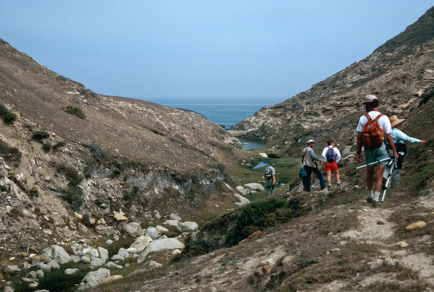 lower CaÃ±ada Lobos, Santa Rosa Island