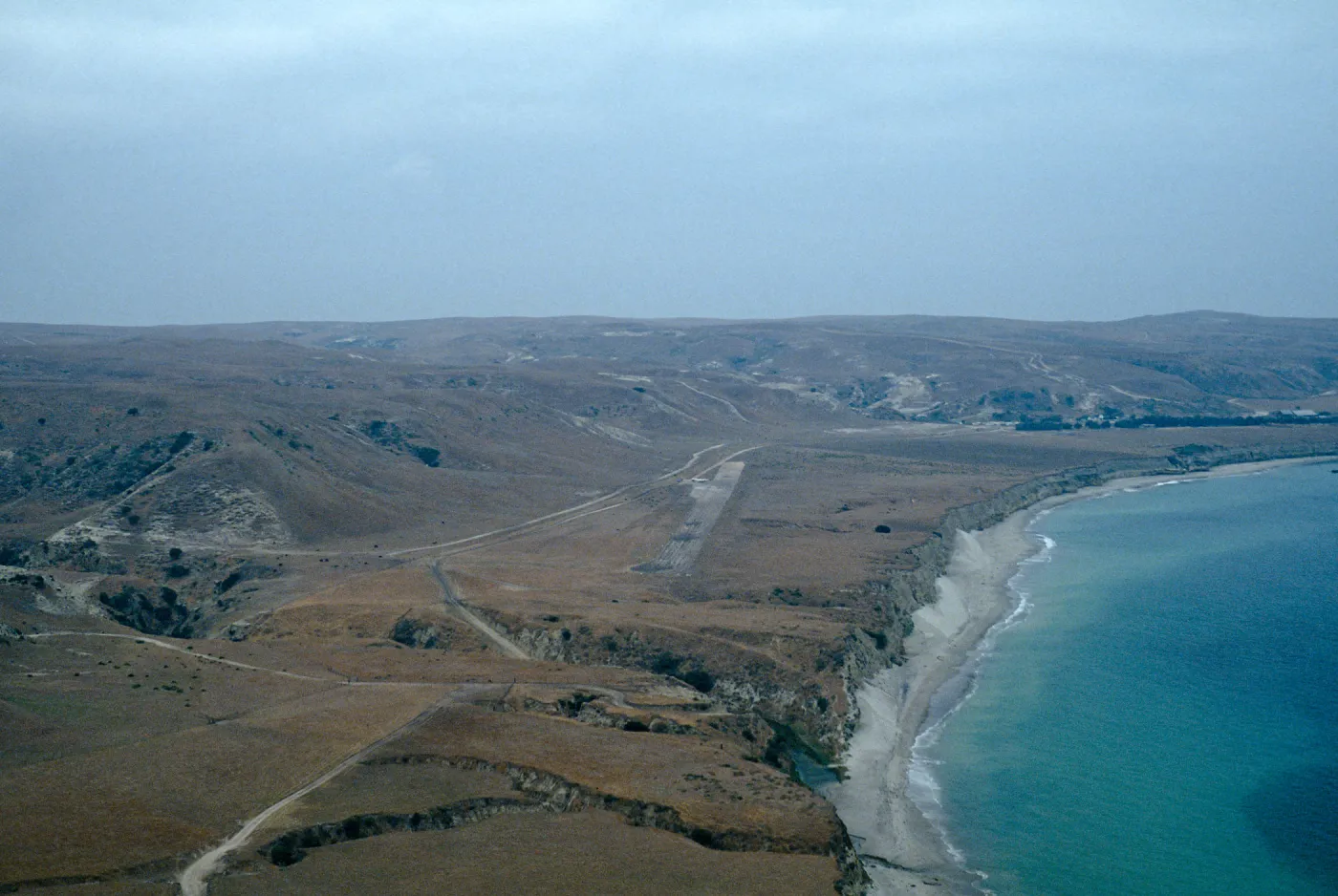 landing strip, Beechers Bay, Santa Rosa Island