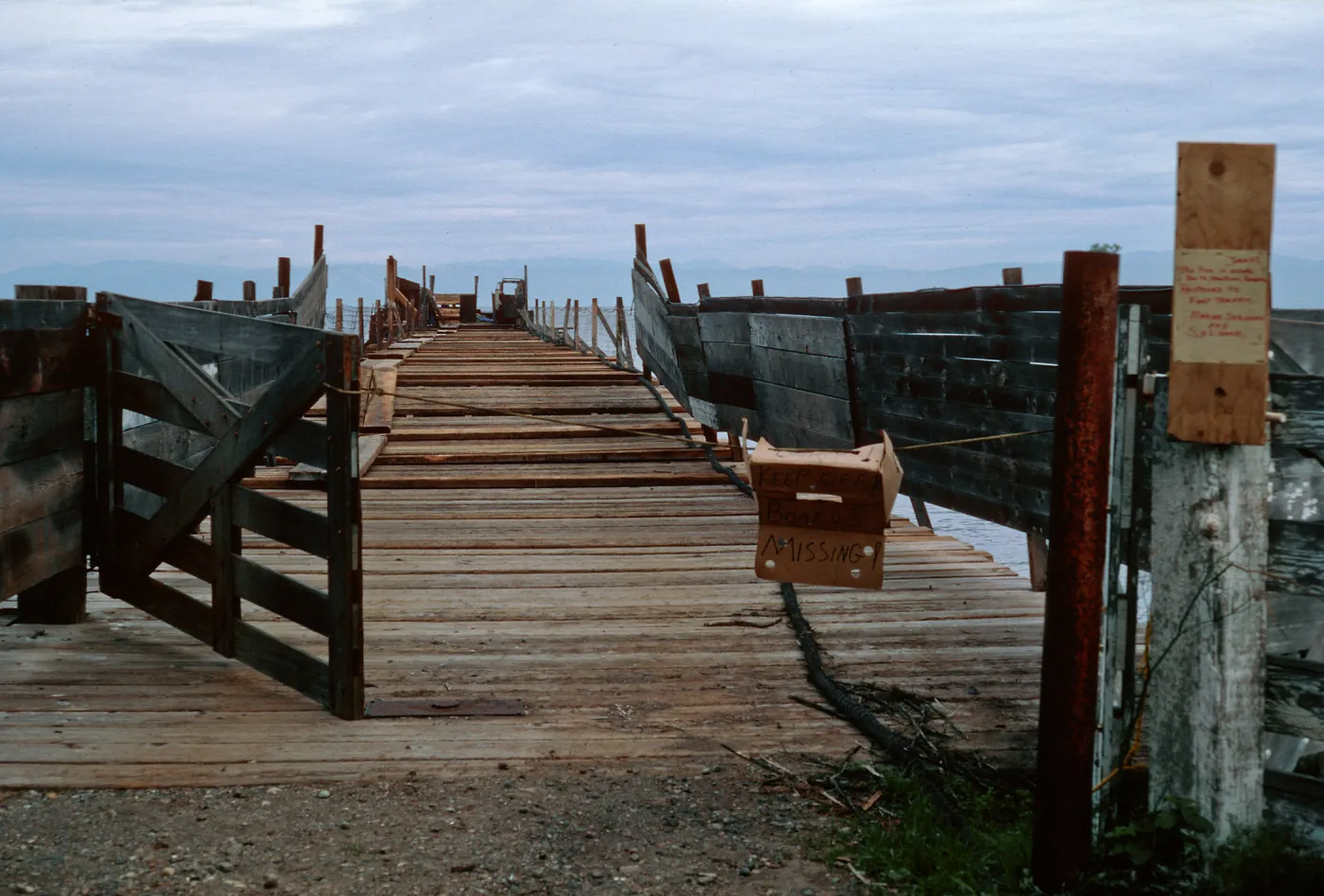 pier under repair, Prisoners Harbor, Santa Cruz Island