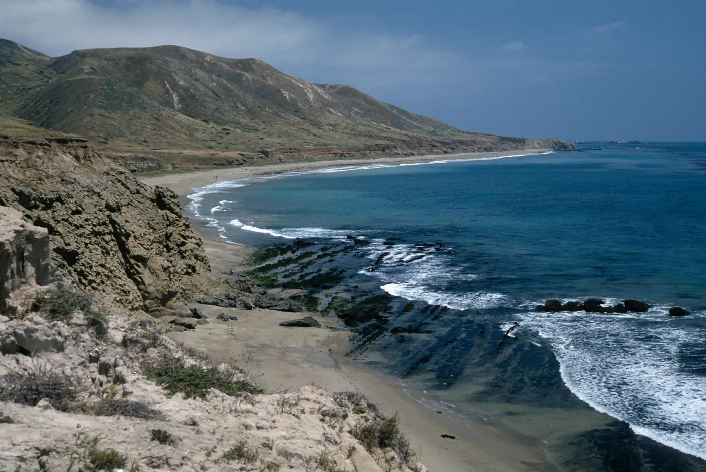 low tide, Pozo Beach, Santa Cruz Island