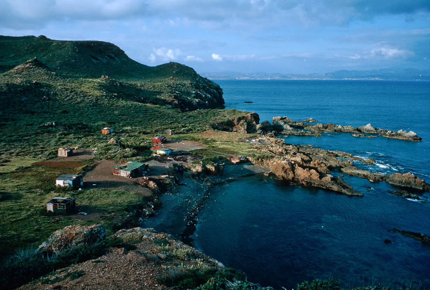 fishing village, South end, Todos Santos Island