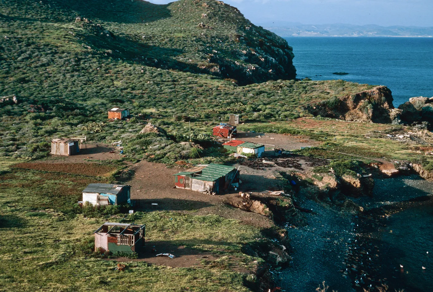 fishing village, South end, Todos Santos Island