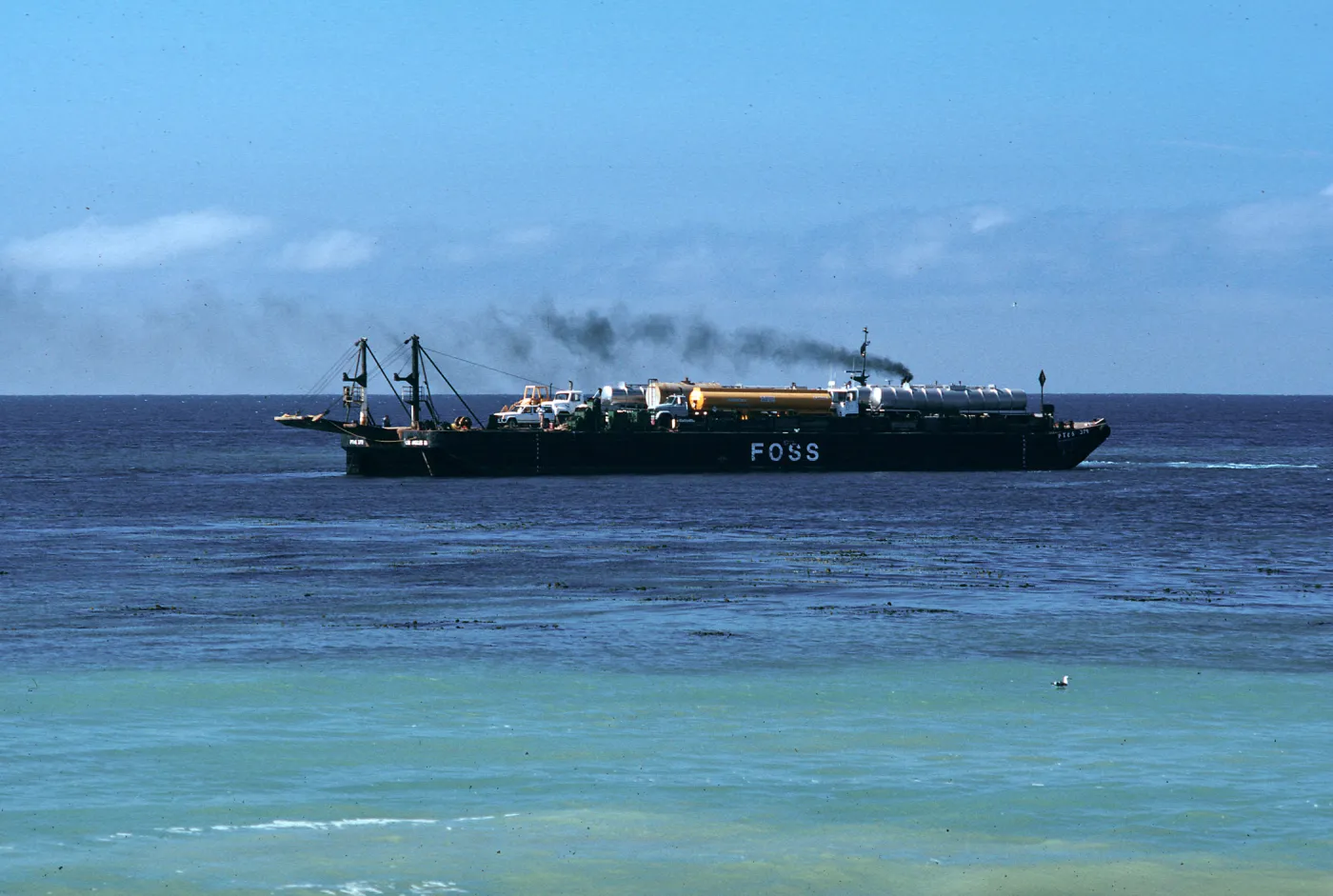Barge, Daytona Beach, San Nicolas Island
