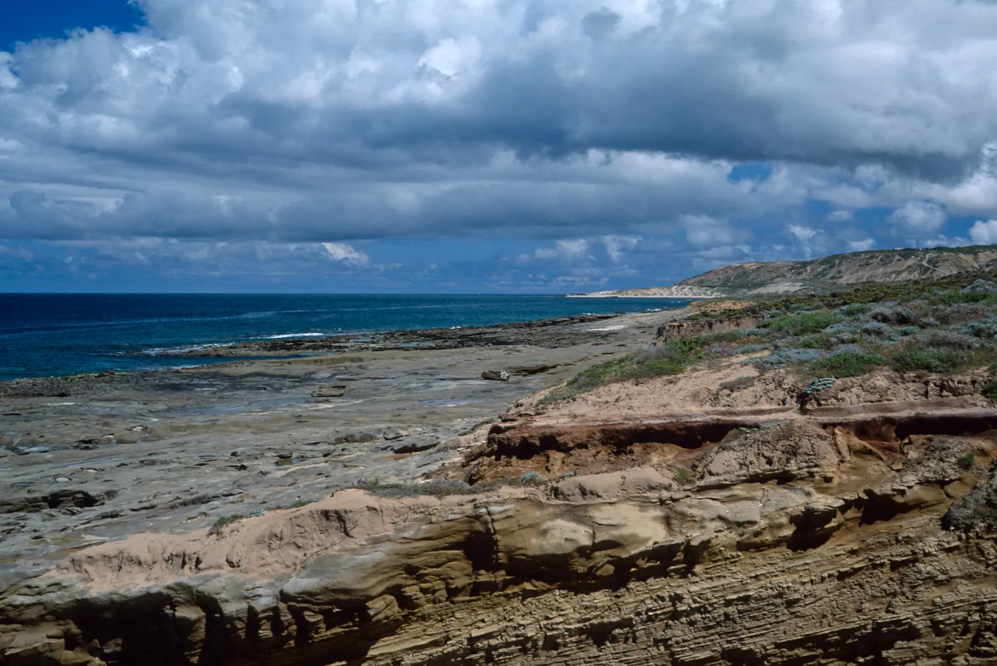 Coastline near balloon launch building, San Nicolas Island
