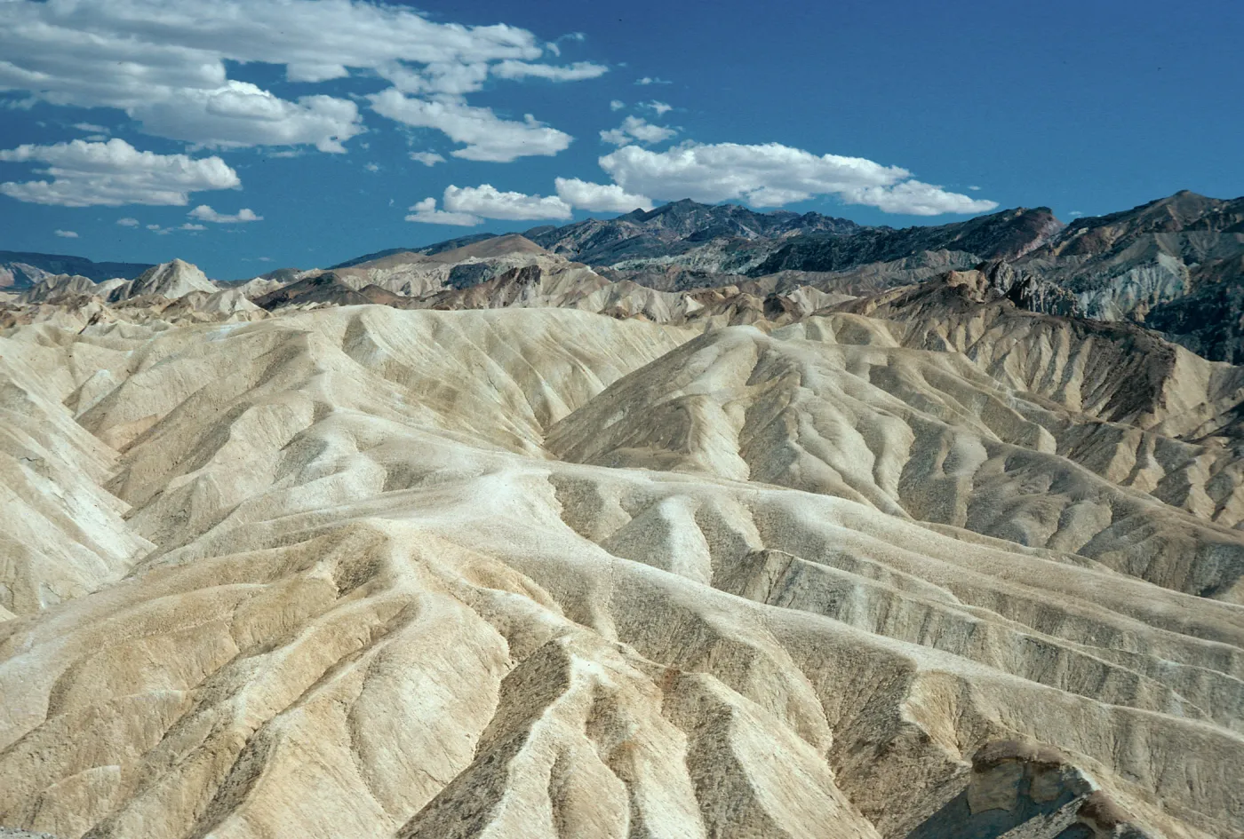 Looking south from Zabriskie Point, Death Valley
