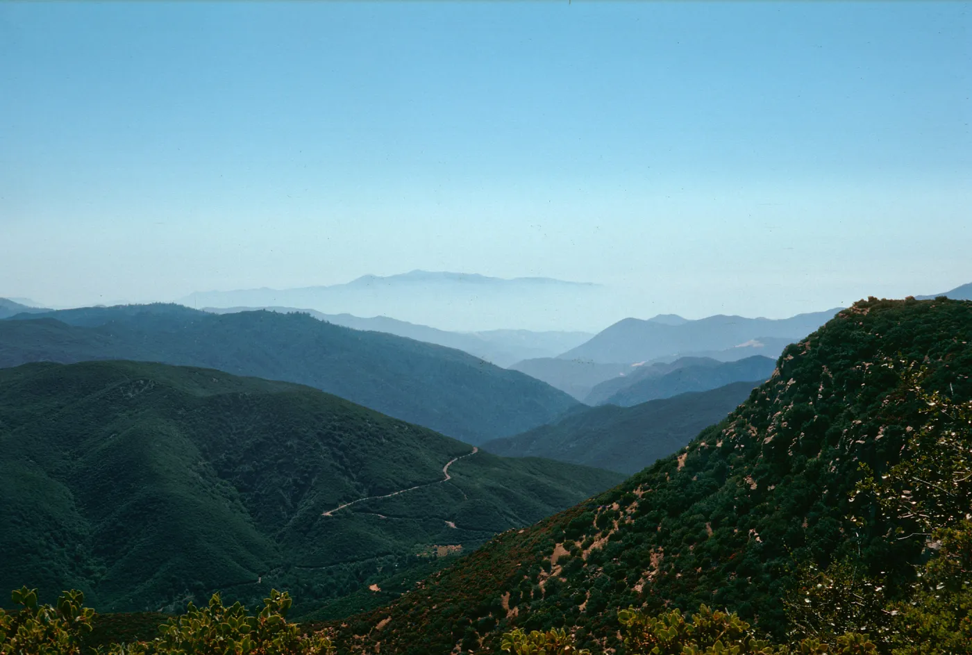 Big Pine, looking toward Ventura County