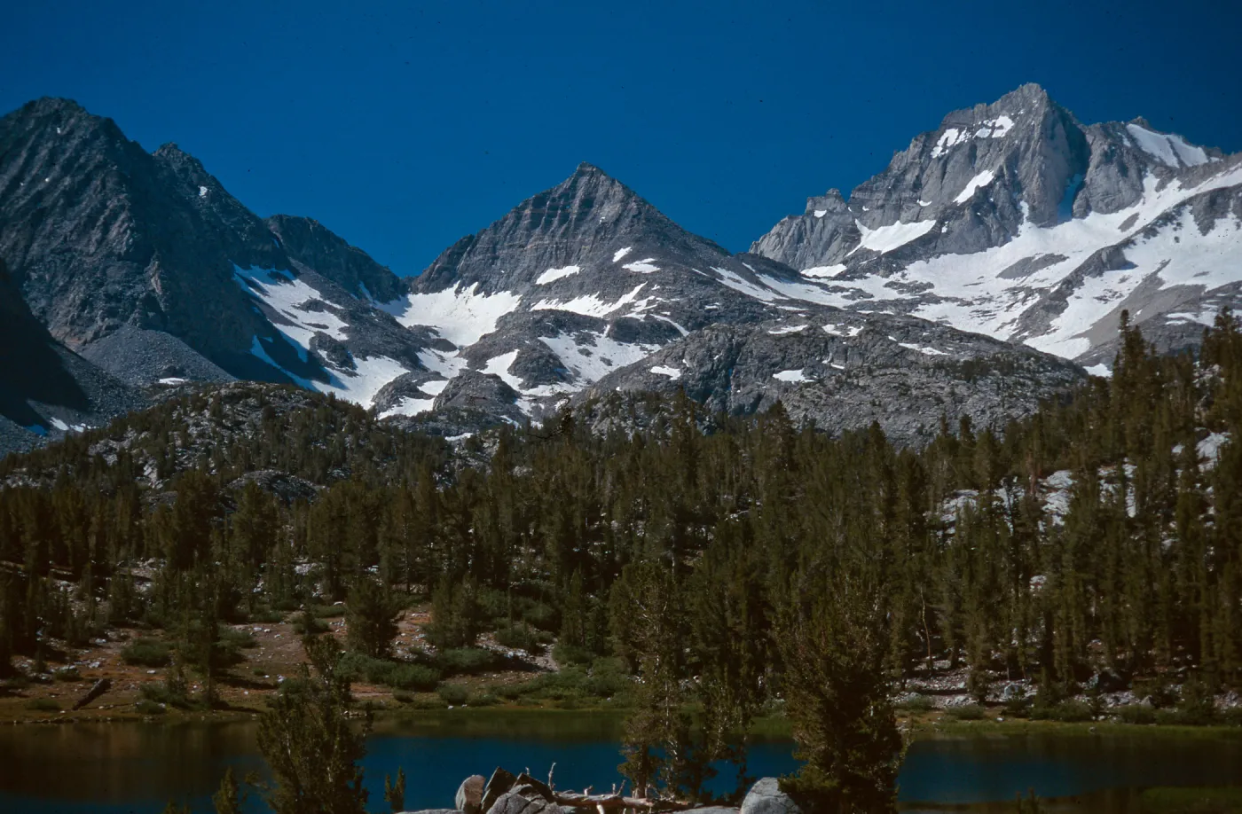 upper Rock Creek Lake, Sierra Nevada