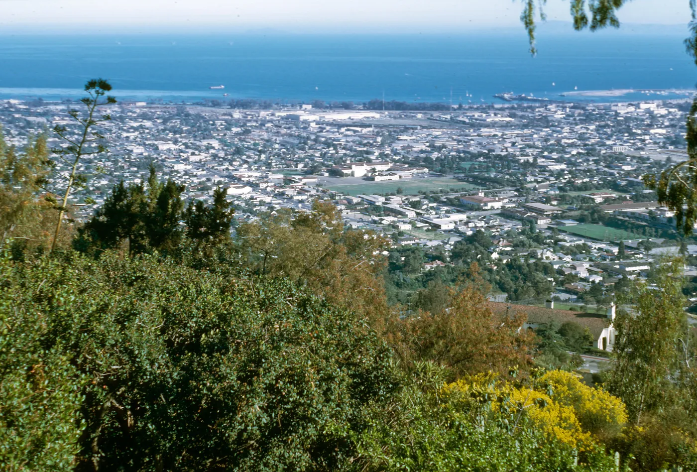 view from Franceschi park
