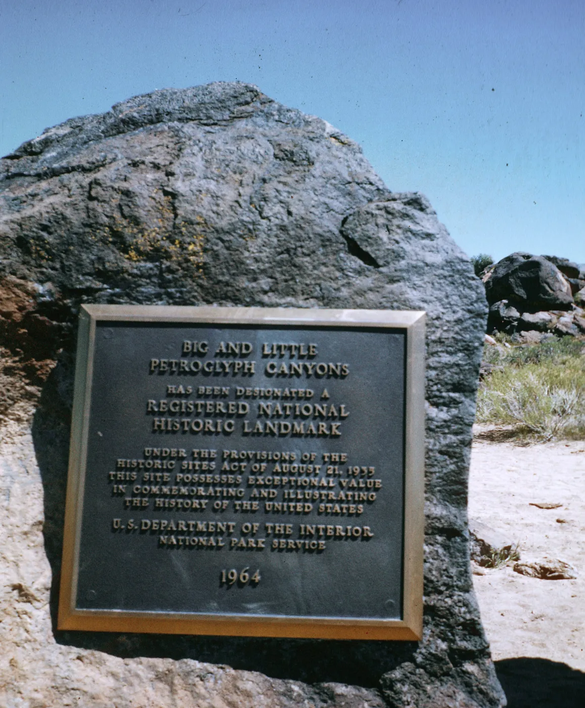 Field Trip, Big & Little Petroglyph Canyons