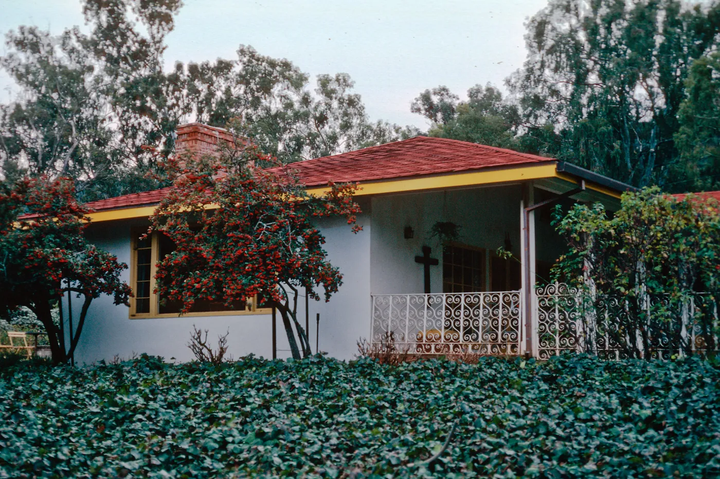 main house, Santa Cruz Island