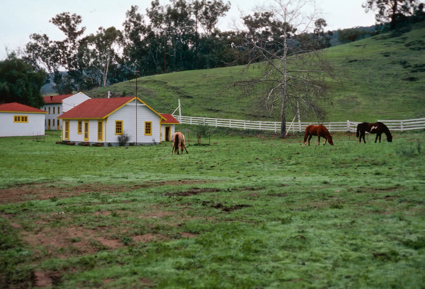 main house, Santa Cruz Island