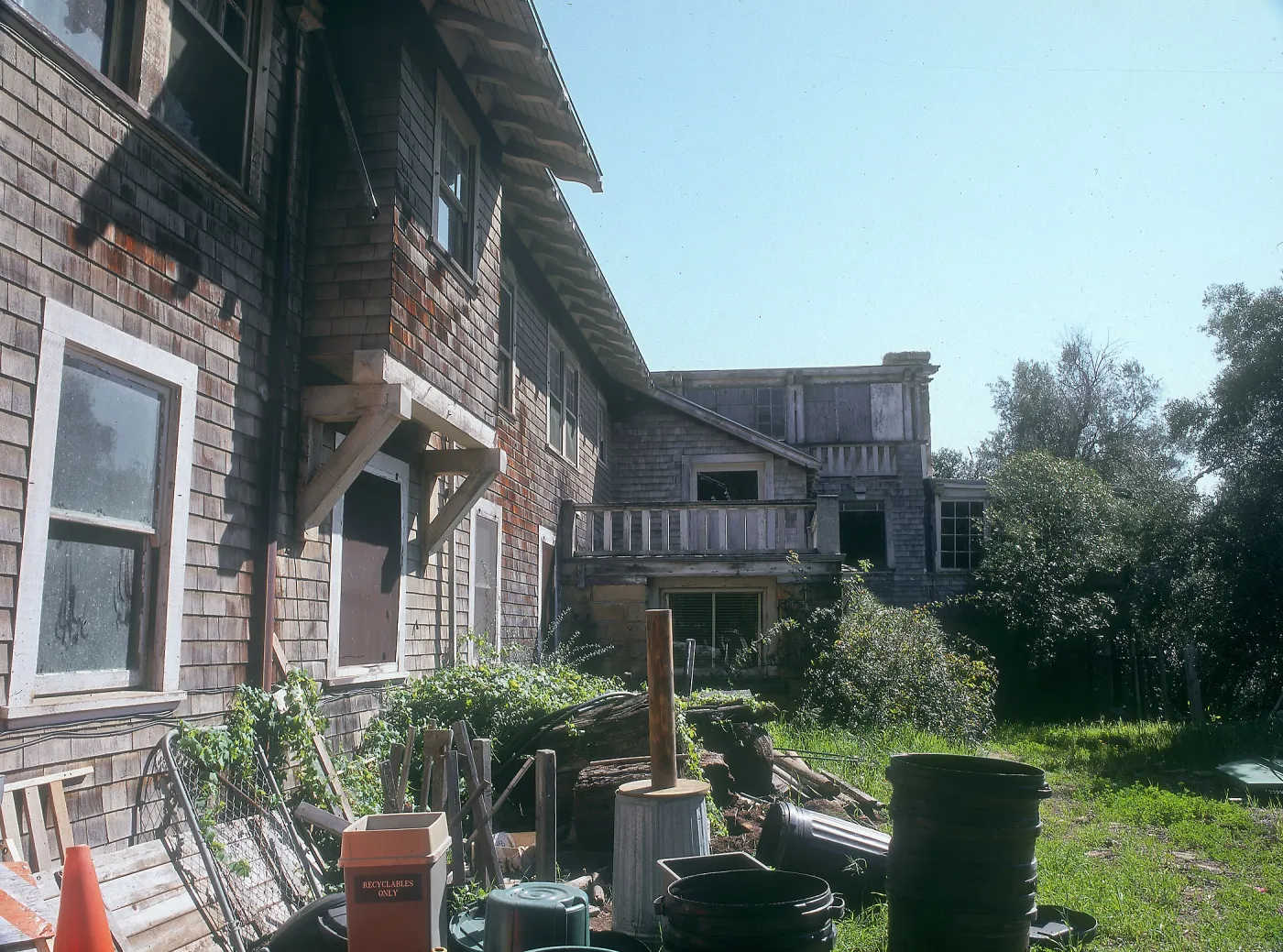 Gane House, west side exterior