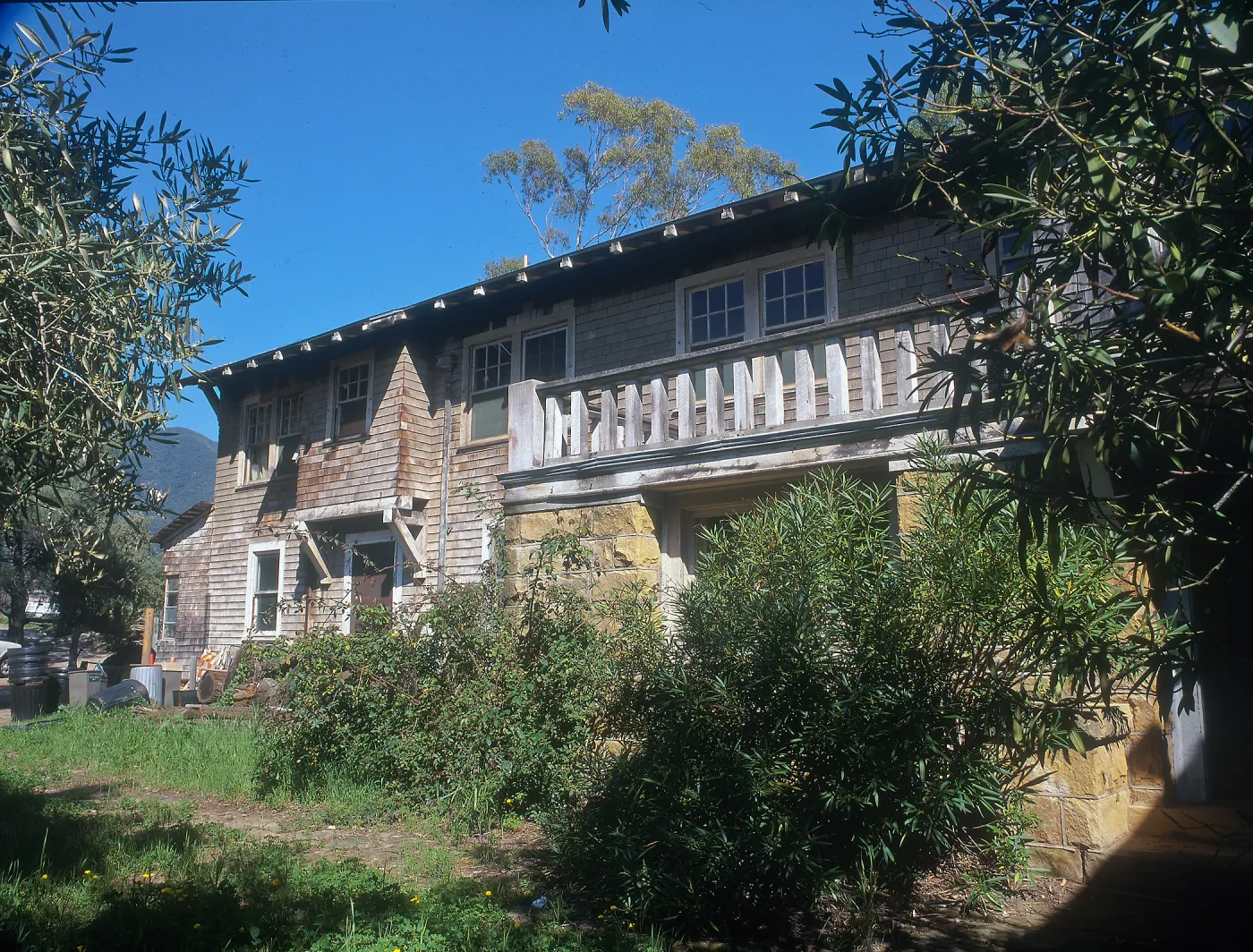 Gane House, west side exterior