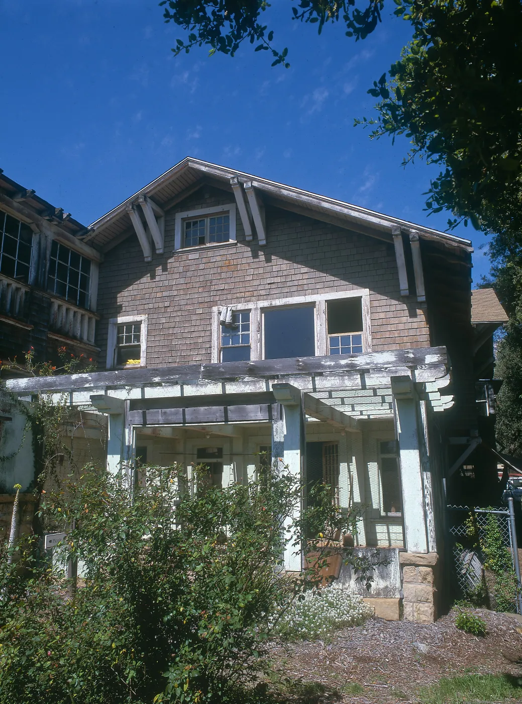 Gane House, south side exterior