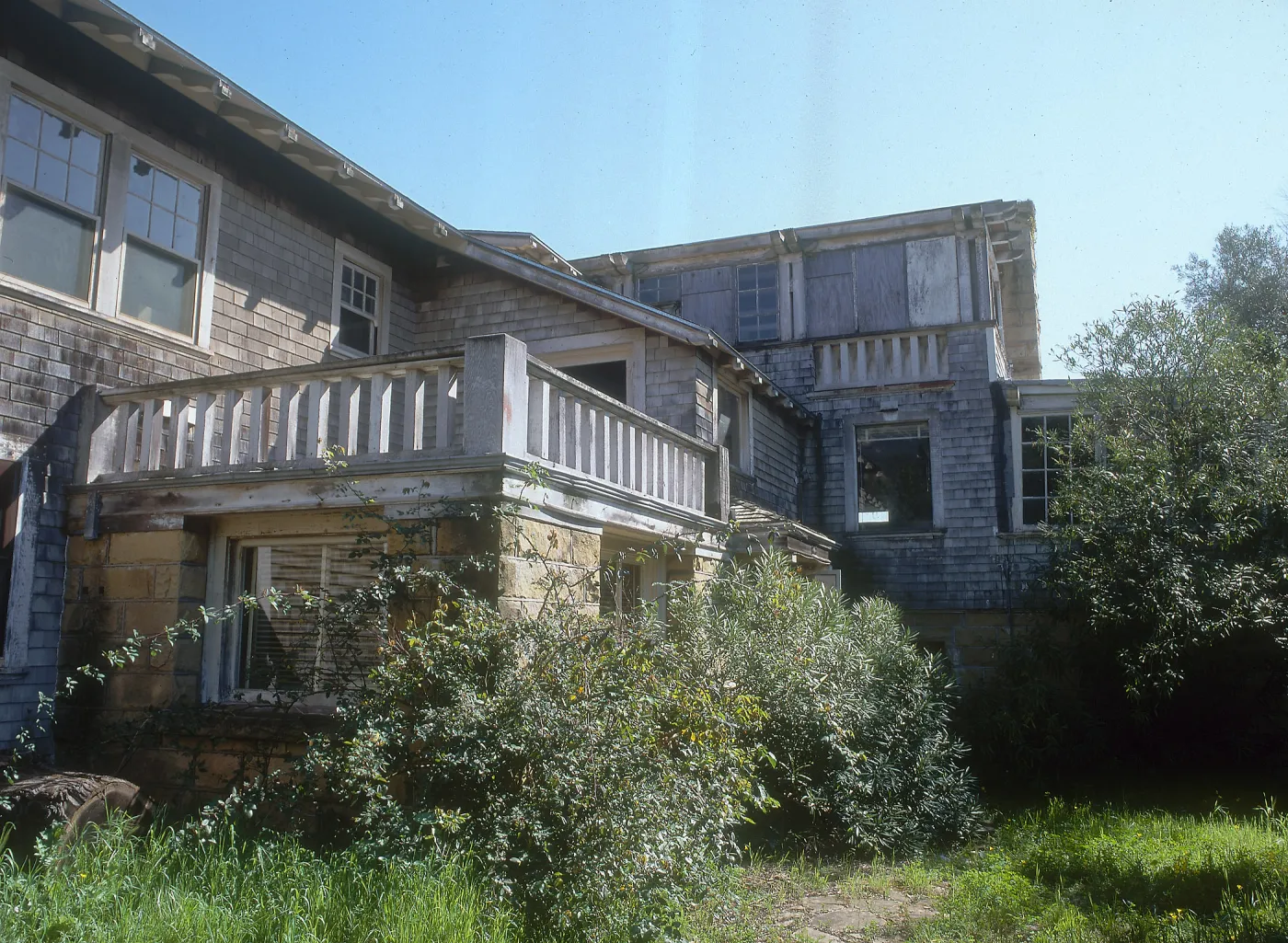 Gane House, west side exterior