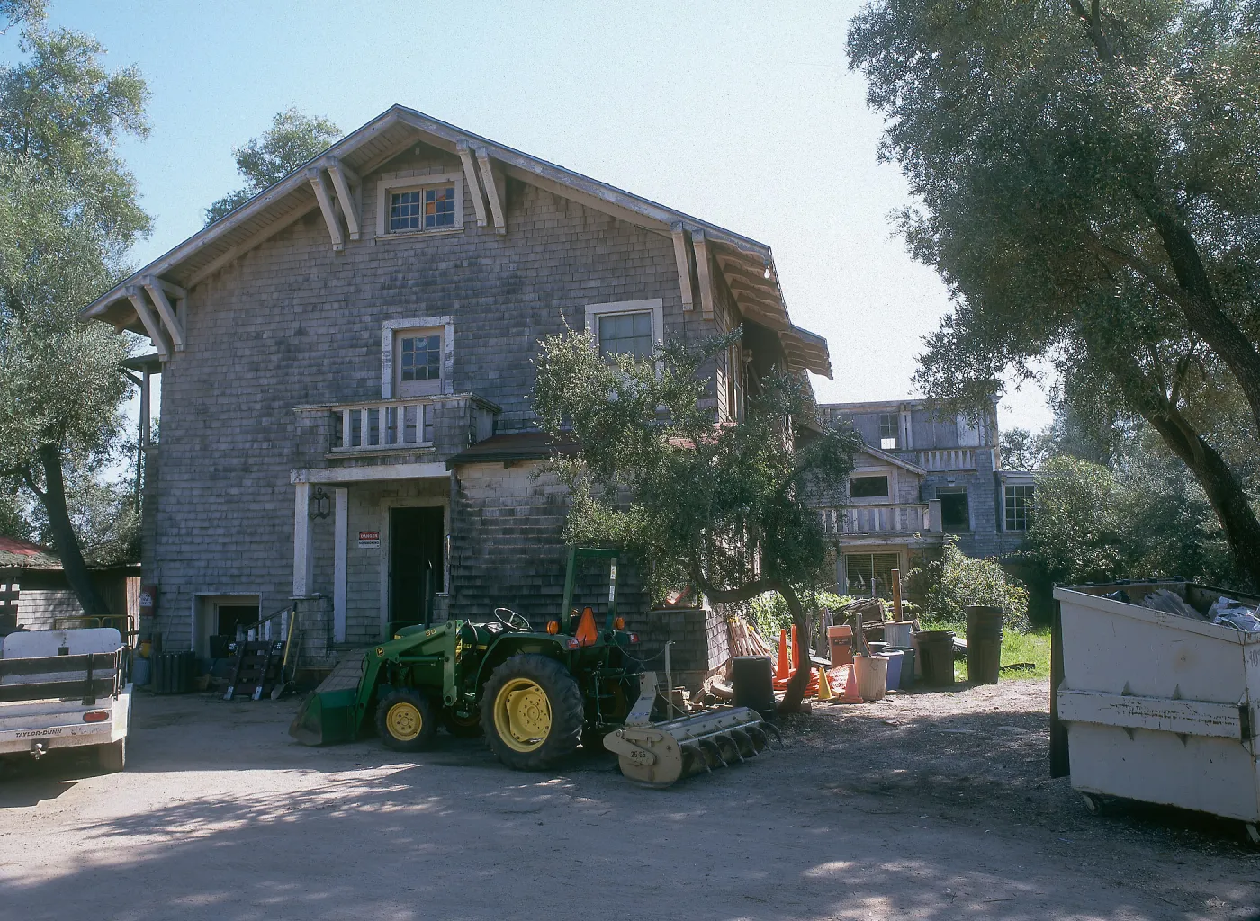 Gane House, north side exterior