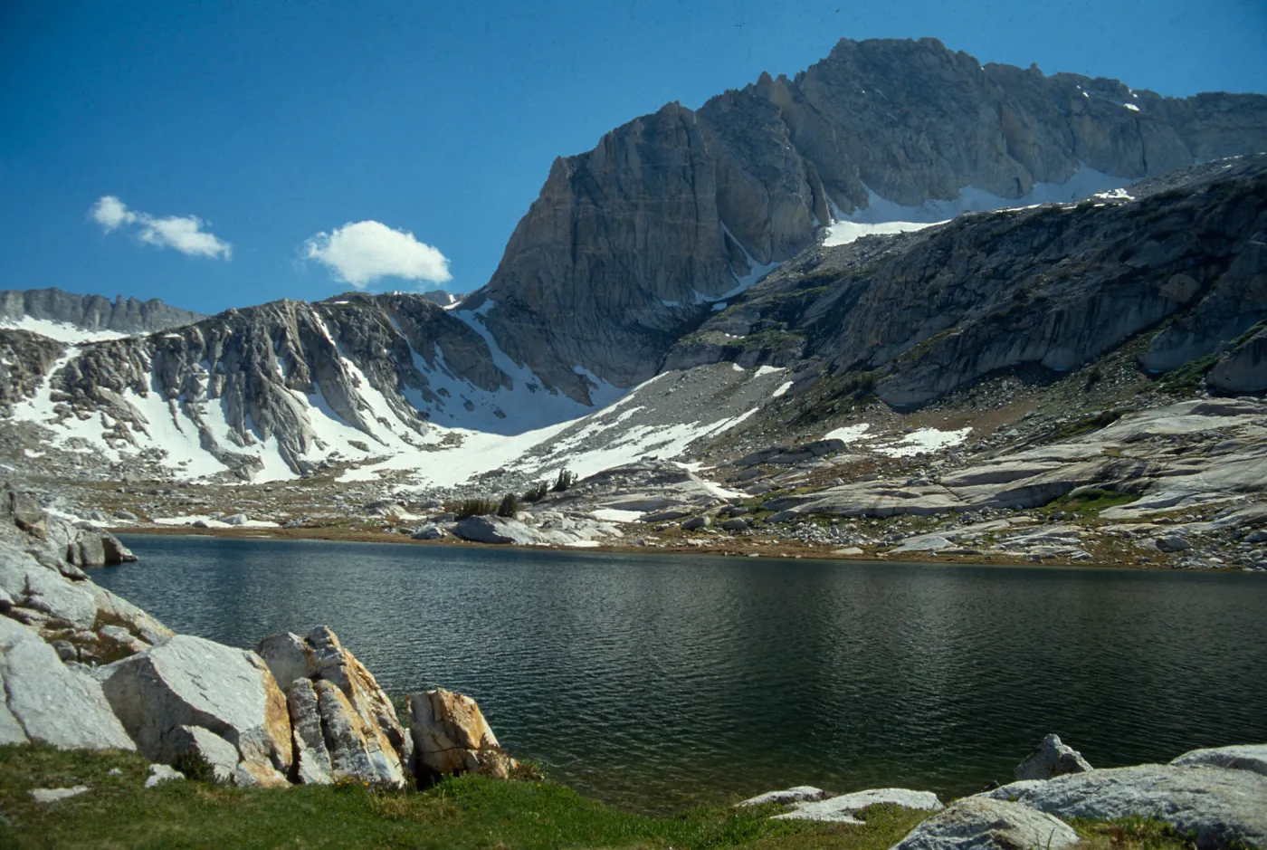 Cascade Lake, North of Tioga Pass and Saddlebag Lake, Mono County