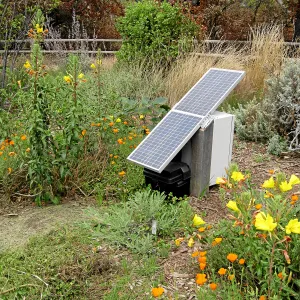 Irrigation controller at top of Meadow