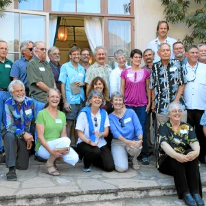 Party celebrating Bob Haller's 80th year